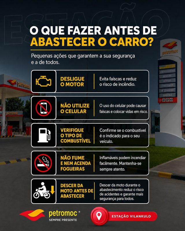 Publicação Instagram Petromoc Vilankulo